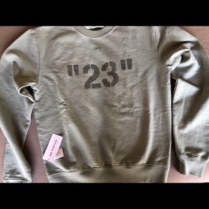 Brand new with tags. Off White Sweatshirt